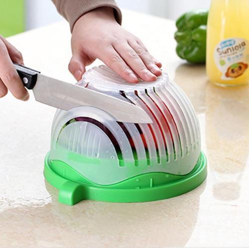 [Salad Cutting Bowl]
