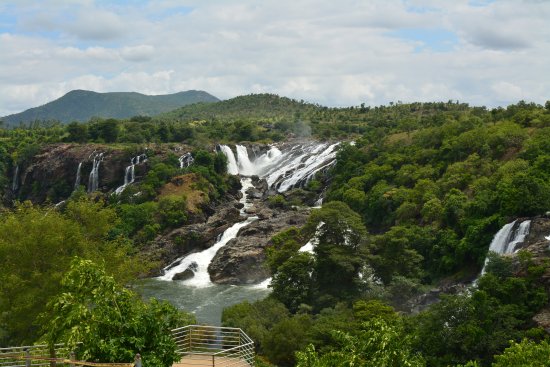 Best Bike trips from bangalore - Shivanasamudram Falls