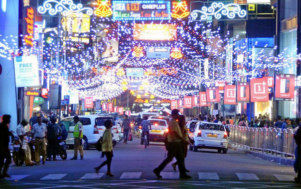 Brigade Road- Explore Branded Showrooms